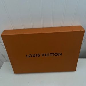 Authentic Louis Vuitton storage scarf box